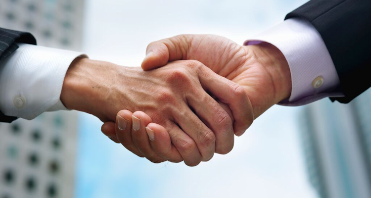 illustratie handdruk